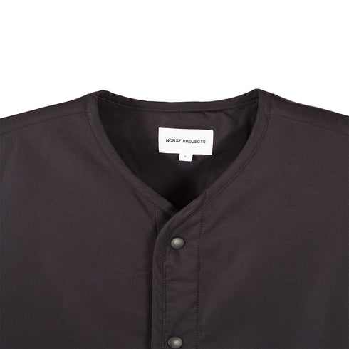 Norse Projects Otto Tab Series Fleece Gilet Utility Dark Navy N20-12717004 Degli Uberti